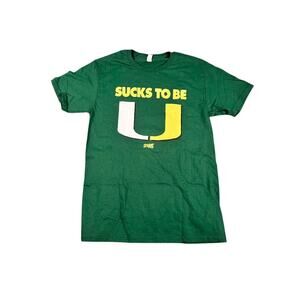 Youth “Sucks to Be U” Green Graphic Tee | Smack Apparel / Rivalry Shirt